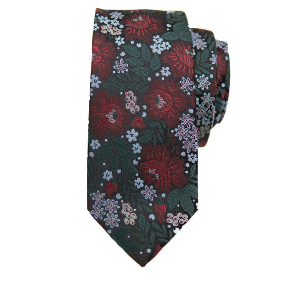 Dashing Floral Mens Tie