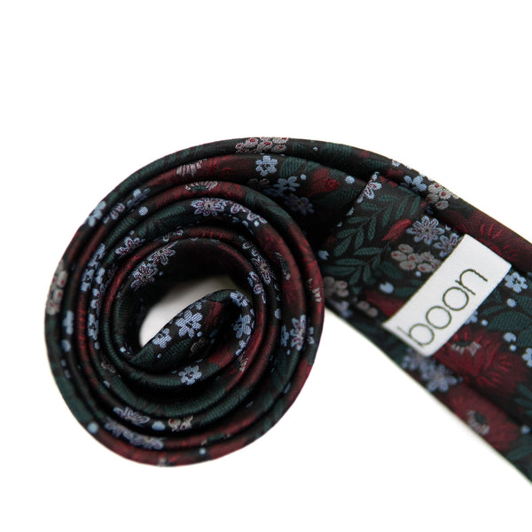 Dashing Floral Mens Tie