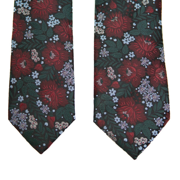 Dashing Floral Mens Tie