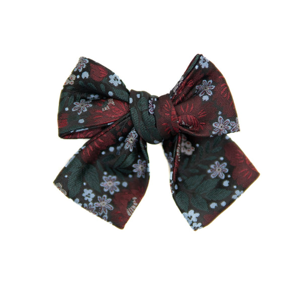 Dashing Floral Petite Hair Bow