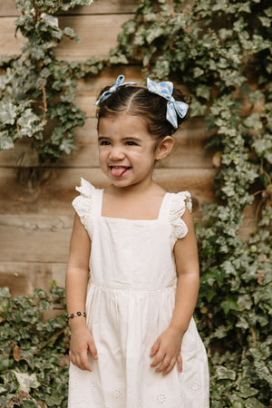 Daybreak Plaid Petite Hair Bow