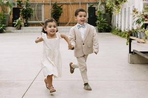 Daybreak Plaid Bow Tie for Boys