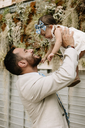 Daybreak Plaid Petite Hair Bow