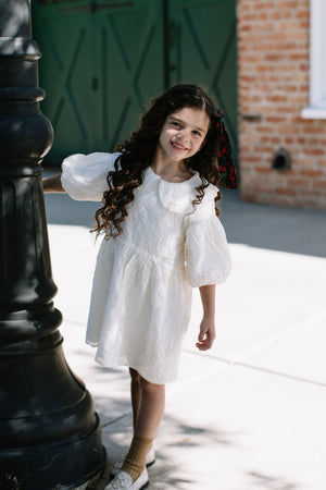 Red Hot Floral Lady Hair Bow