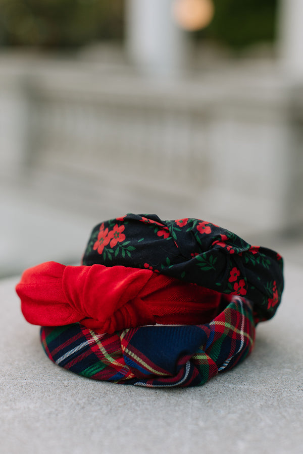 Whistler Plaid Women's Knotted Headband