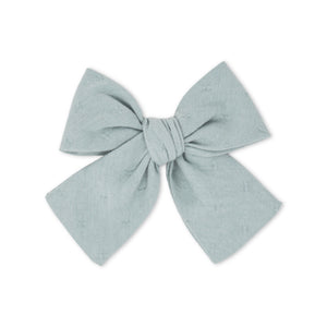 Dusty Blue - Petite Hair Bow-Boon Ties