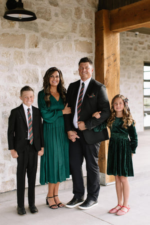 Ebenezer Stripe - Pocket Square Pocket Square 30cm x 30cm