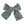 Ebony Tweed Petite Hair Bow
