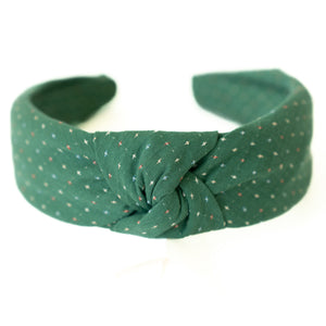 Emerald City Knotted Headband Headband 1.5" Thick