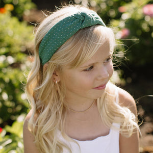 Emerald City Knotted Headband Headband 1.5" Thick