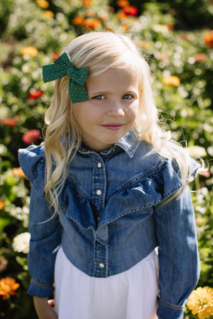 Emerald City Petite Hair Bow Petite Hair Bow 2"x3"