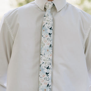 Eva Floral Men's Tie Mens Modern - 2.5" wide x 58" long