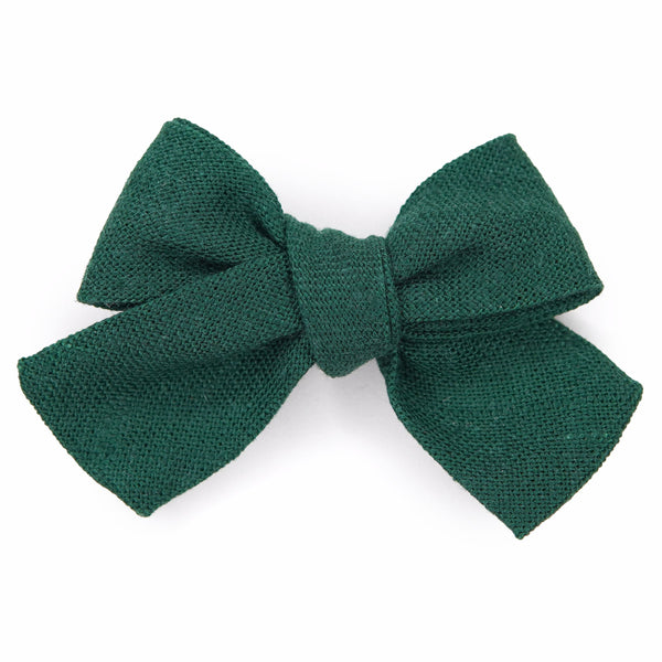 Evergreen Petite Hair Bow for Girls