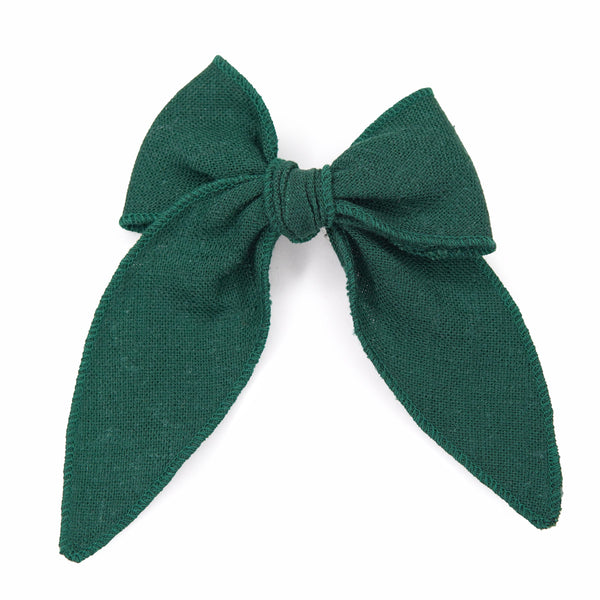 Evergreen Darling Hair Bow for Girls