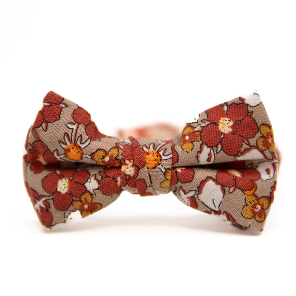 Fall Floral Bow Tie for Boys