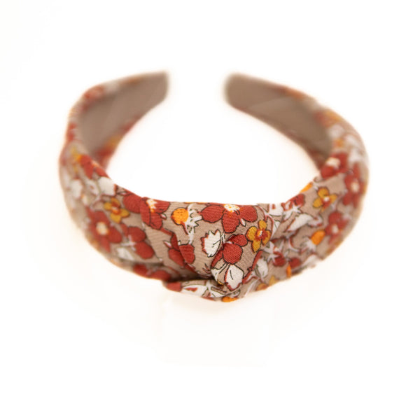 Fall Floral Women's Knotted Headband