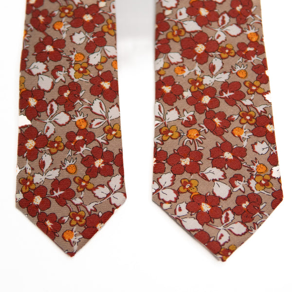 Fall Floral Men's Tie