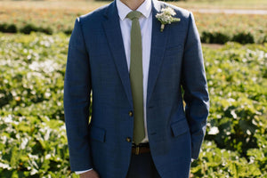 Fern Men's Tie Mens Modern - 2.5" wide x 58" long