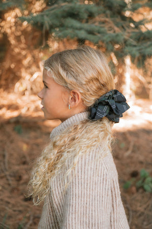 Highland Plaid  - Hair Scrunchie