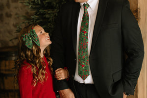 Holly Berry - Darling Hair Bow Darling Hair Bow 4"x5"