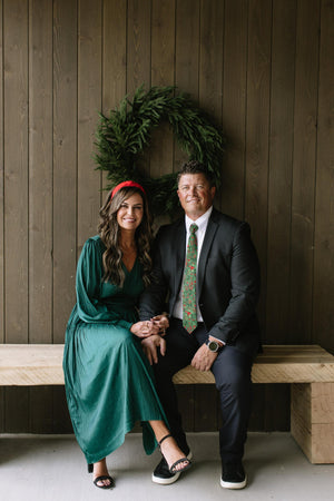 Holly Berry - Men's Tie Mens Modern - 2.5" wide x 58" long