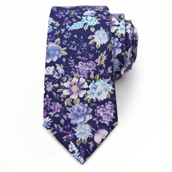 Indigo Bloom - Men's Tie