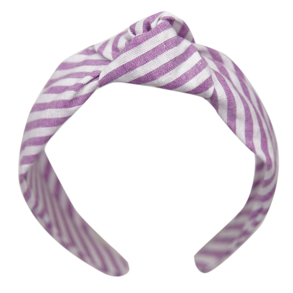 Iris Stripe - Women's Knotted Headband