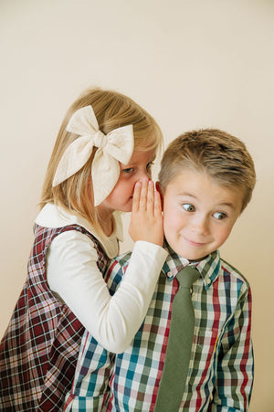 Ivory - Darling Hair Bow