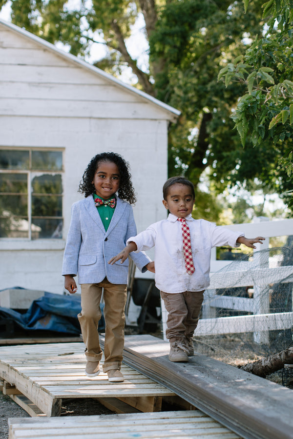 Jolly Floral Bow Tie For Boys