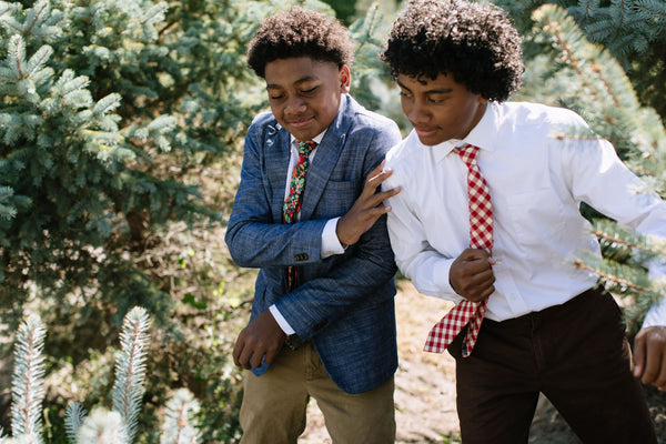 Jolly Floral Boys Tie