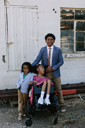 Jolly Floral Boys Tie