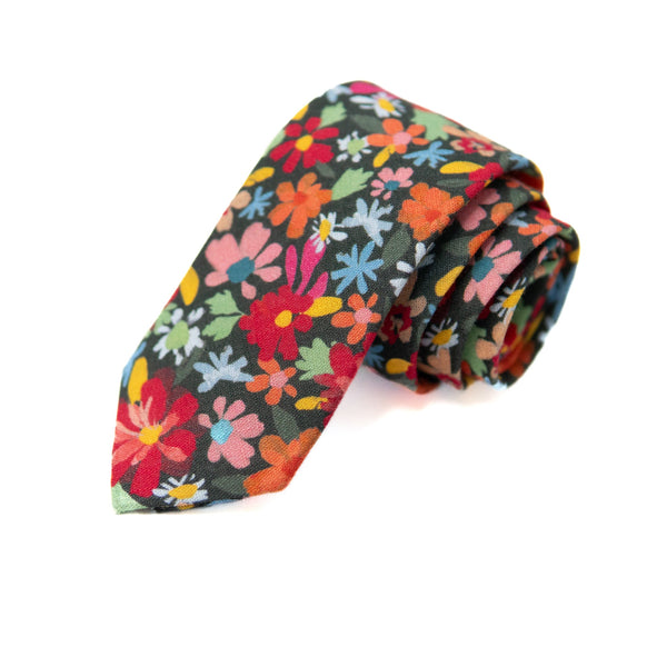 Jolly Floral Mens Tie