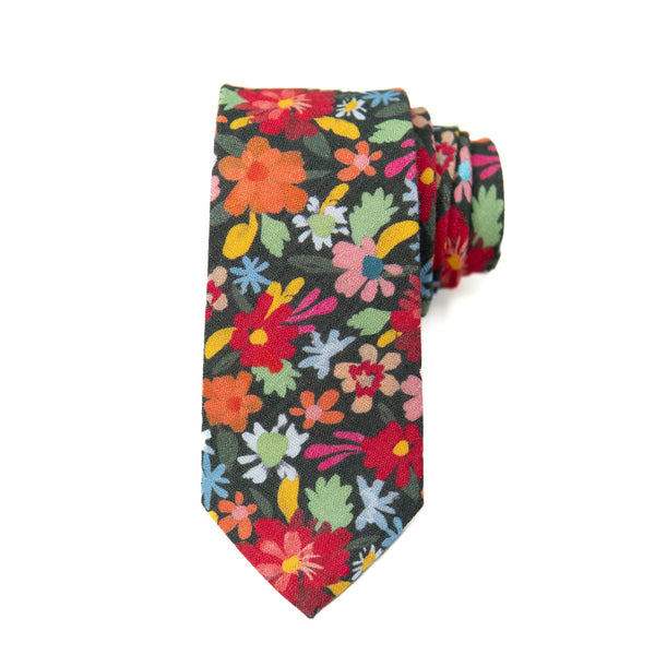 Jolly Floral Mens Tie