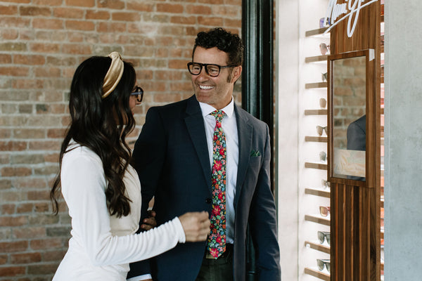 Jolly Floral Mens Tie