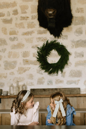 Juniper Stripe Knotted Headband Headband 1.5" Thick