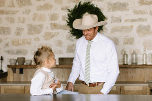 Juniper Stripe Men's Tie Mens Modern - 2.5" wide x 58" long