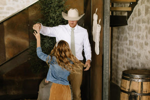 Juniper Stripe Knotted Headband Headband 1.5" Thick