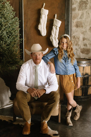 Juniper Stripe Knotted Headband Headband 1.5" Thick