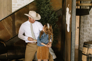 Juniper Stripe Knotted Headband Headband 1.5" Thick