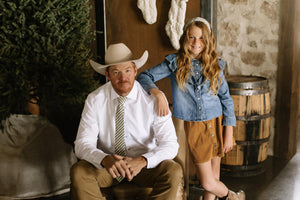 Juniper Stripe Knotted Headband Headband 1.5" Thick