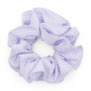 Lavender Stripe - Hair Scrunchie