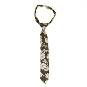 Magnolia Floral Boys Tie Sm 3-18mo