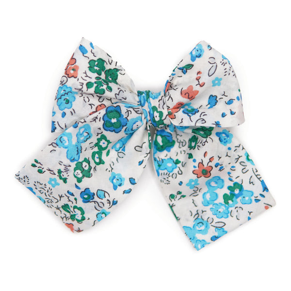 Meadow Floral Petite Hair Bow
