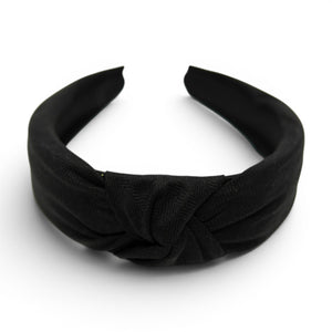 Men in Black Knotted Headband-Boon Ties