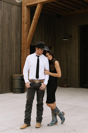 Men In Black Men's Tie Mens Modern - 2.5" wide x 58" long