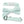 Mint Stripe - Boys Bow TIe