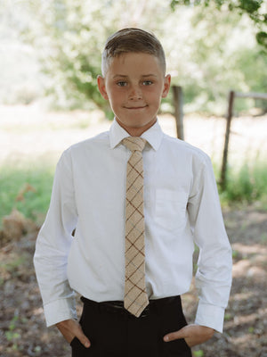 Newton Tweed Boys Tie