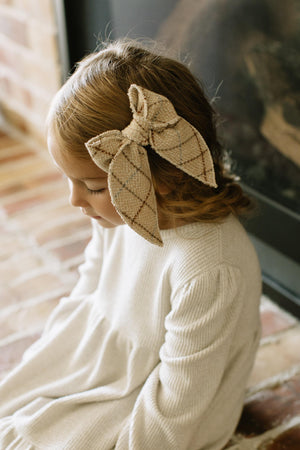 Newton Tweed Darling Hair Bow Darling Hair Bow 4"x5"