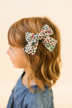 Orchard Floral - Petite Hair Bow
