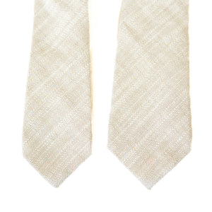 Parchment Tweed Men's Tie Mens Modern - 2.5" wide x 58" long